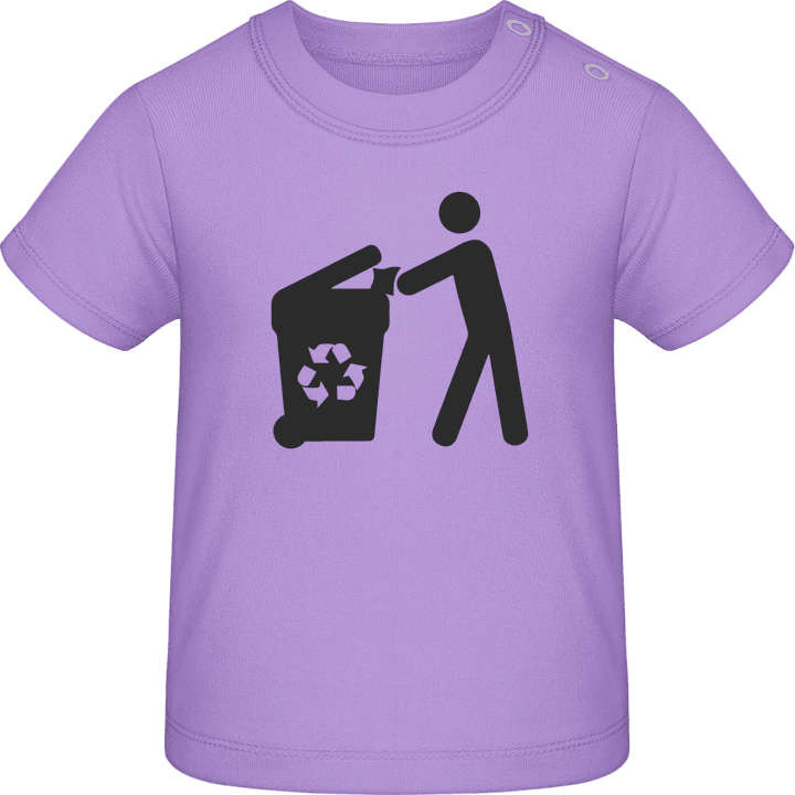 Garbage Man Logo Camiseta de bebé contain pic