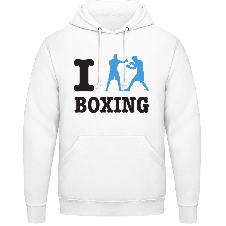 I Love Boxing Sweat à capuche contain pic