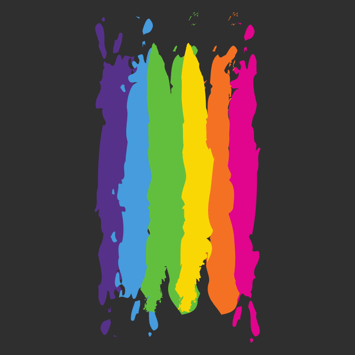 Acrylic Painted Rainbow Kids Hoodie 0 image