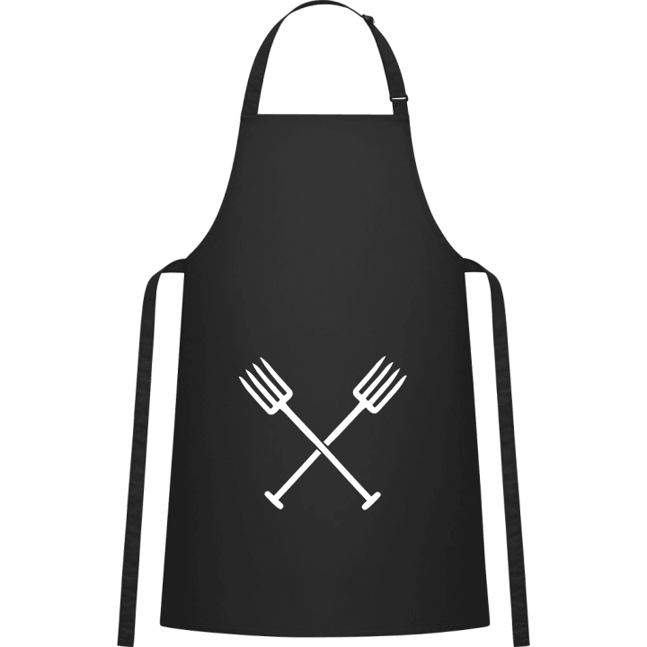 Crossed Pitchforks Kitchen Apron contain pic