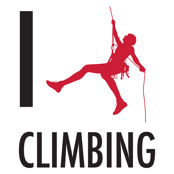 I Love Climbing Frauen Kapuzenpulli 0 image