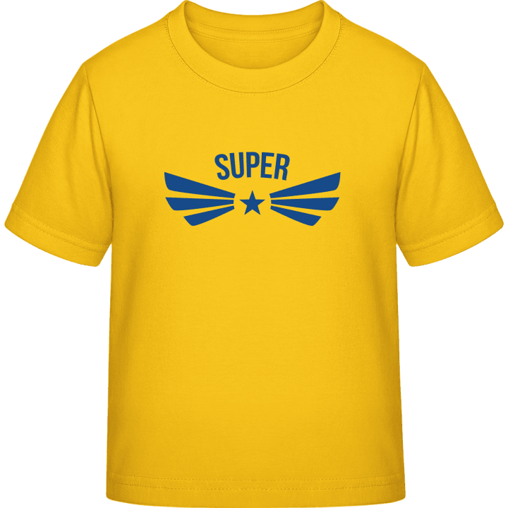 Winged Super + YOUR TEXT T-skjorte for barn 0 image