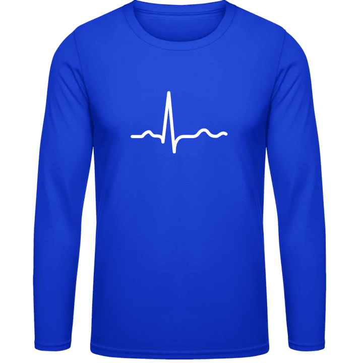 Heart Beat T-shirt à manches longues contain pic