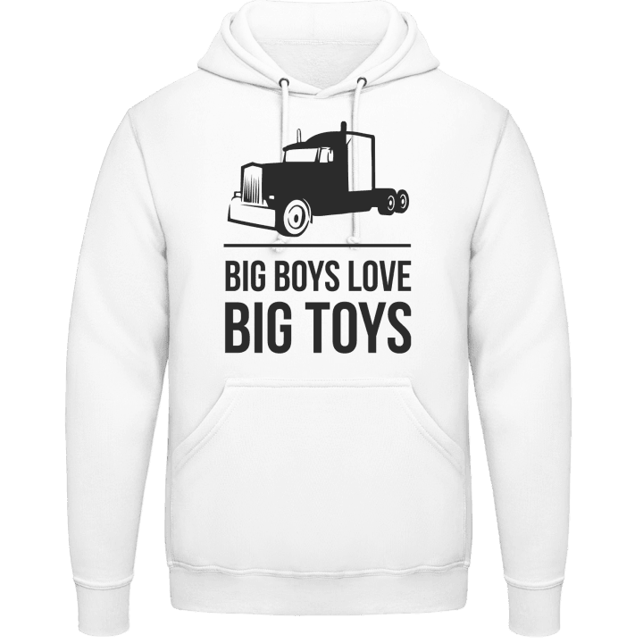 Big Boys Love Big Toys Sudadera con capucha contain pic