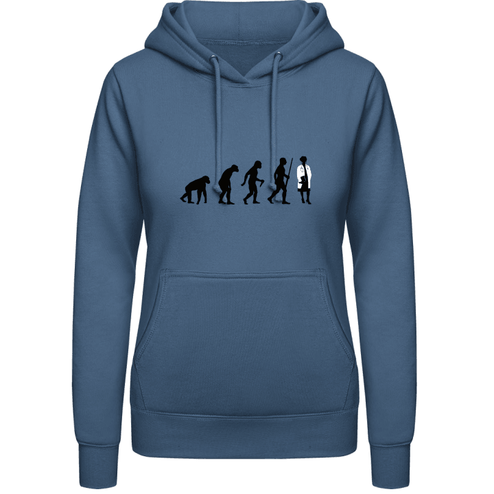Female Doctor Evolution Women Hoodie contain pic