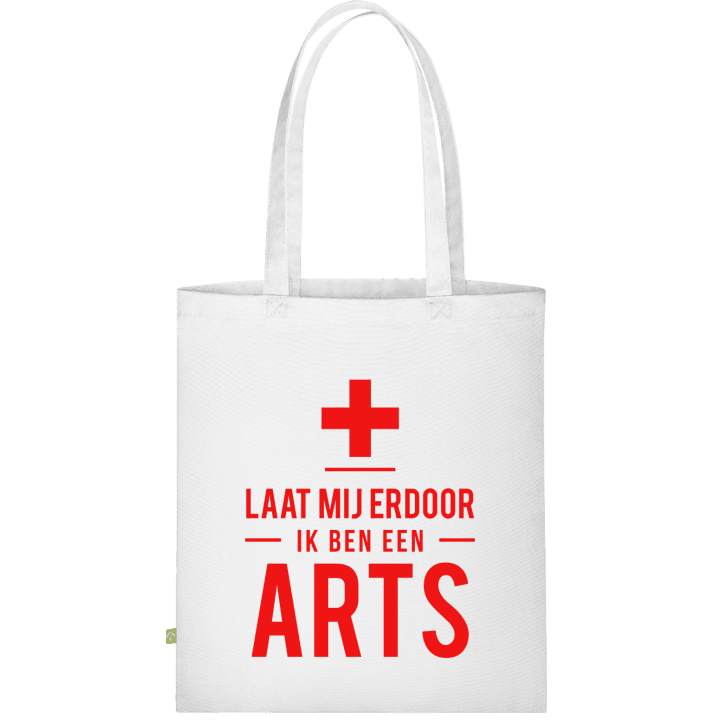 Laat mij erdoor ik ben een Arts Cloth Bag contain pic