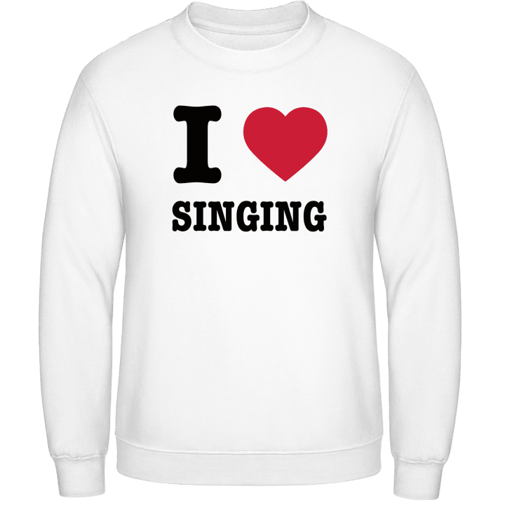 I Love Singing Sweatshirt contain pic