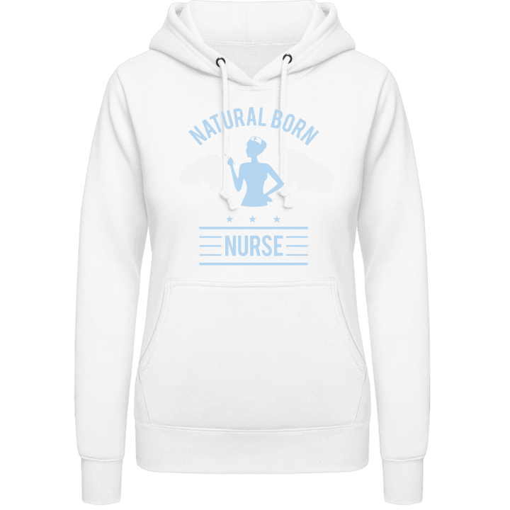Natural Born Nurse Hoodie för kvinnor contain pic