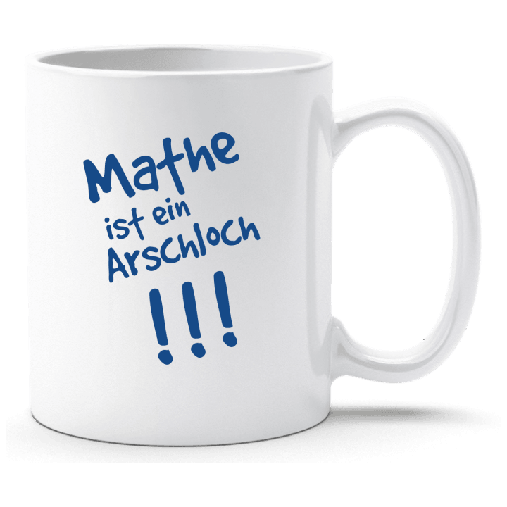 Mathe ist ein Arschloch Cup contain pic