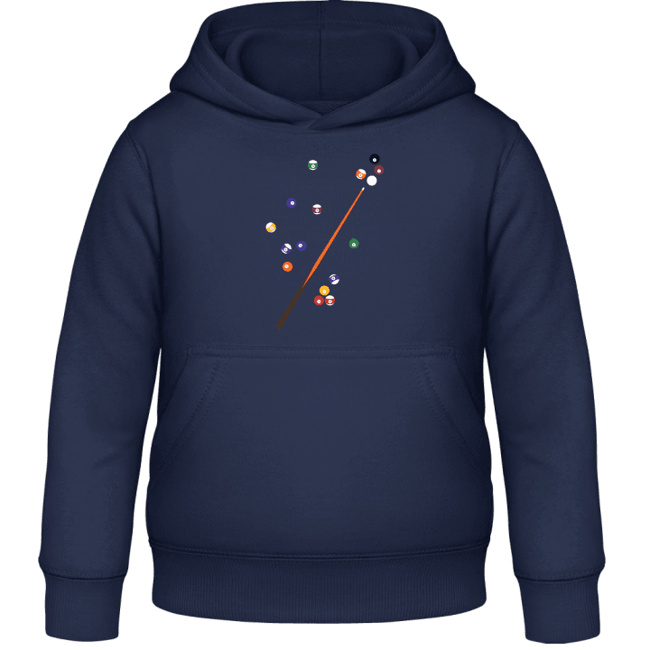 Billiards Illustration Kids Hoodie contain pic