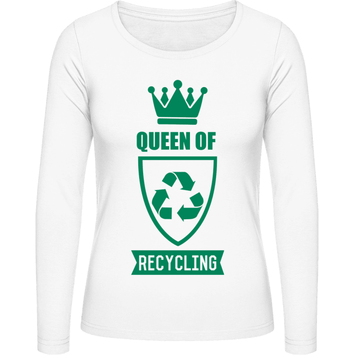 Queen Of Recycling Langermet skjorte for kvinner 0 image