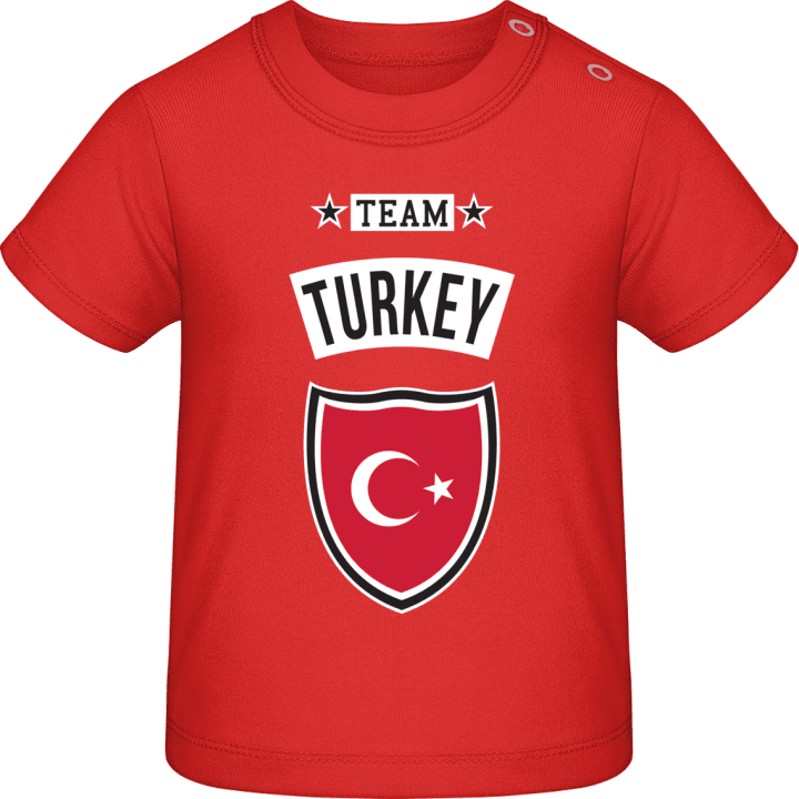 Team Turkey Baby T-skjorte contain pic