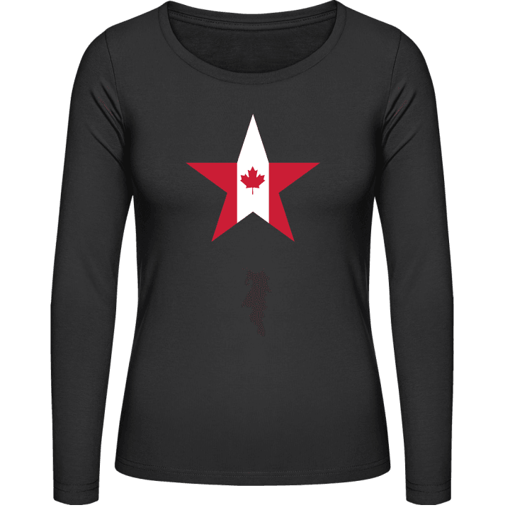 Canadian Star Camisa de manga larga para mujer contain pic