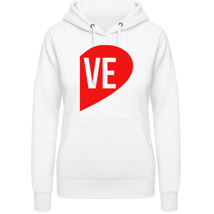 Love Couple Right Vrouwen Hoodie contain pic