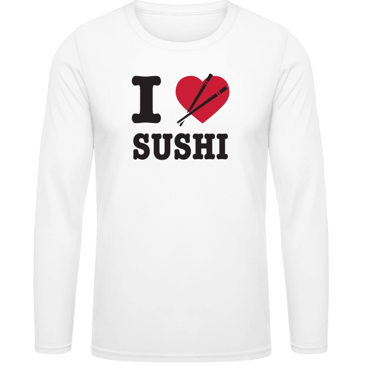 I Love Sushi Langermet skjorte contain pic