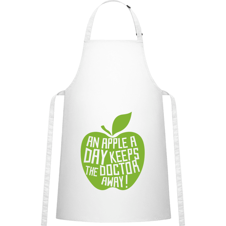 An Apple A Day Keeps The Doctor Away Kitchen Apron contain pic