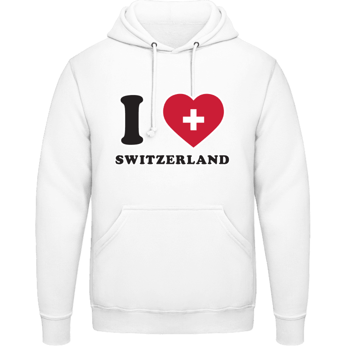 I Love Switzerland Fan Sudadera con capucha 0 image