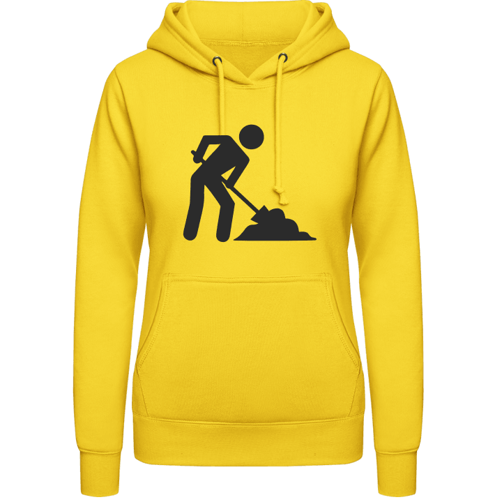 Construction Site Vrouwen Hoodie contain pic