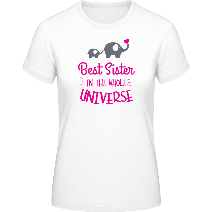 Best sister In The Whole Universe T-shirt för kvinnor 0 image