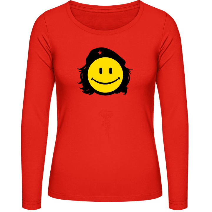Che Smiley Kvinnor långärmad skjorta 0 image