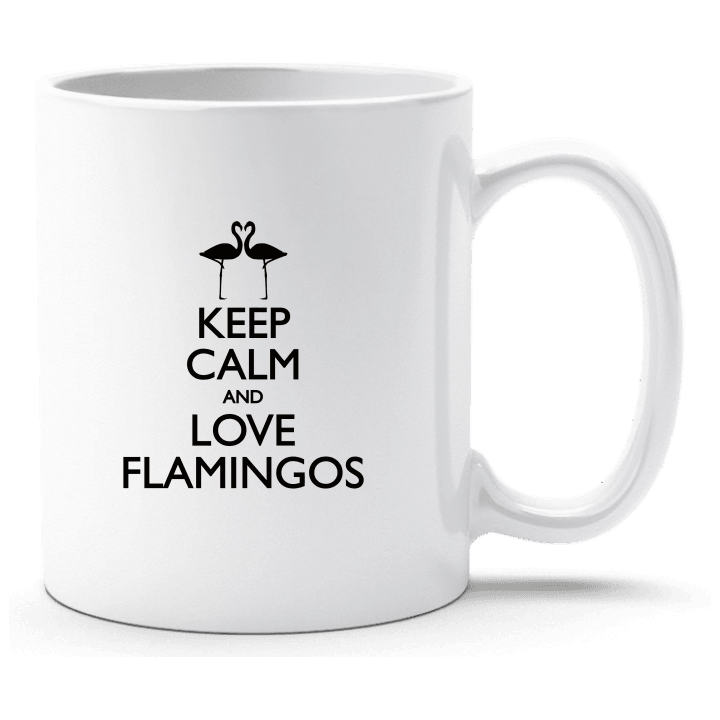 Keep Calm And Love Flamingos  Cup 0 image