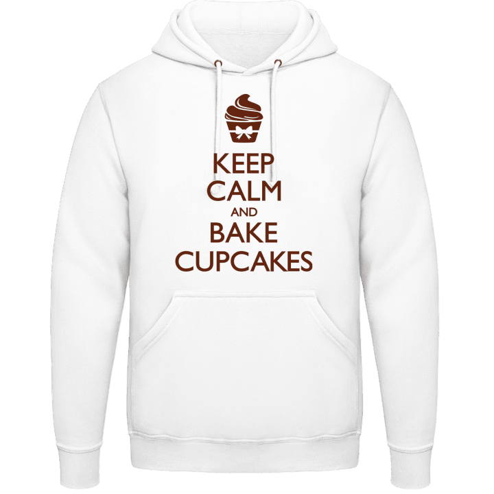 Keep Calm And Bake Cupcakes Huvtröja contain pic