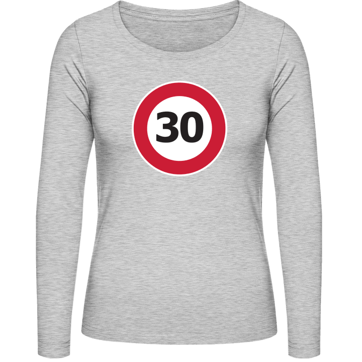 30 Speed Limit T-shirt à manches longues pour femmes 0 image