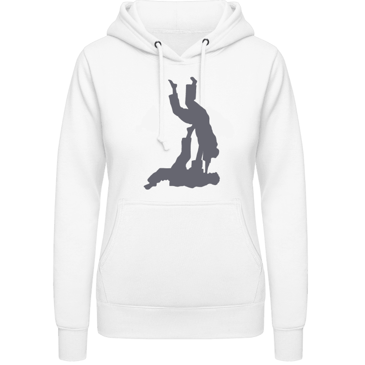 Judo Fight Scene Vrouwen Hoodie contain pic