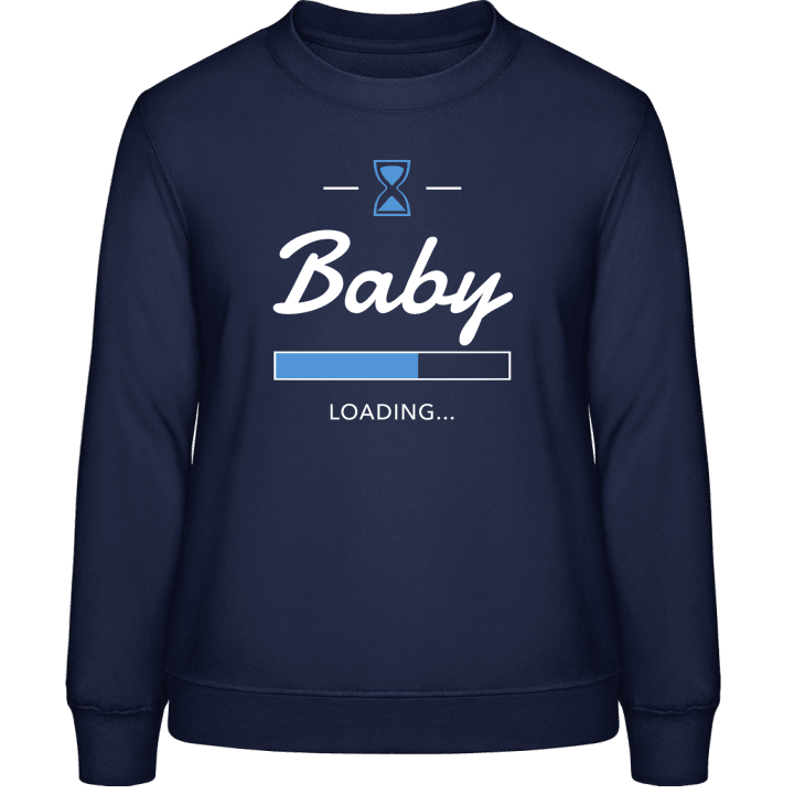 Baby Loading Blue Frauen Sweatshirt 0 image