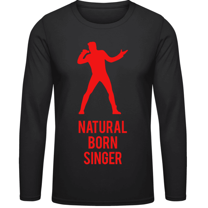 Natural Born Singer Långärmad skjorta contain pic
