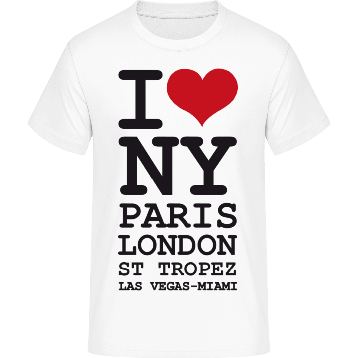 I Love NY Paris London T-Shirt 0 image