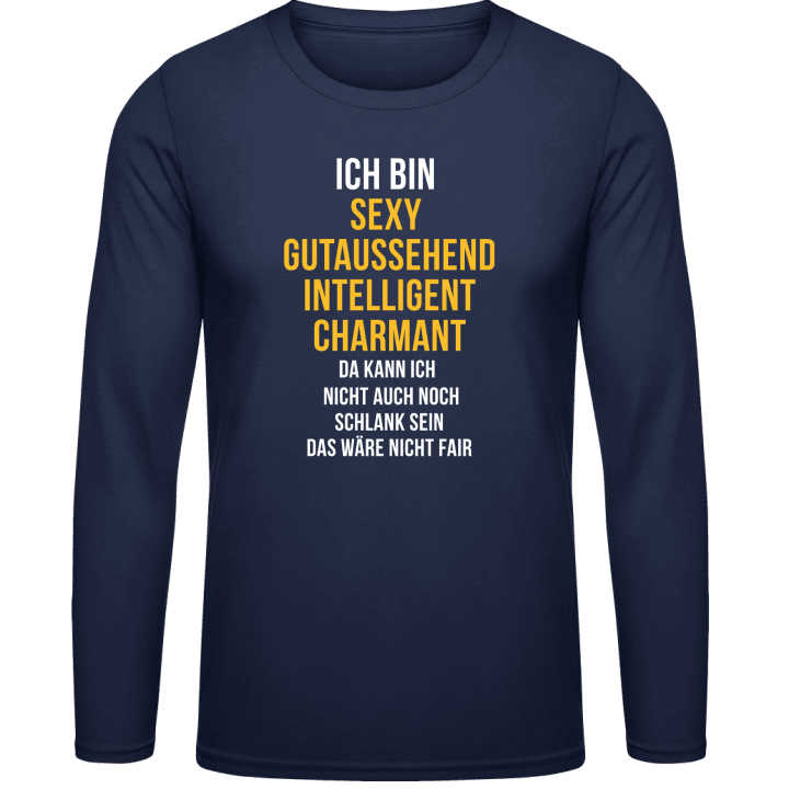 Gutaussehend intelligent charmant Long Sleeve Shirt contain pic