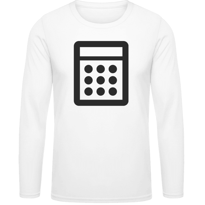 calculatrice T-shirt à manches longues 0 image