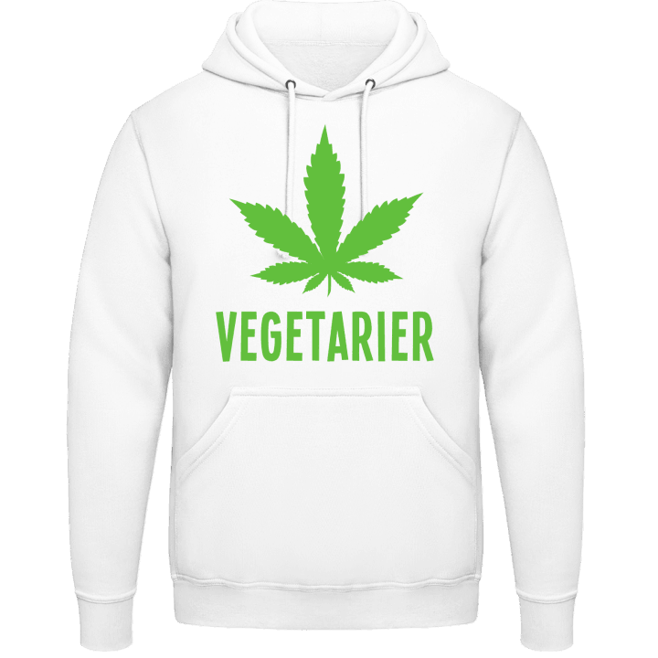 Vegetarier Marihuana Sweat à capuche contain pic