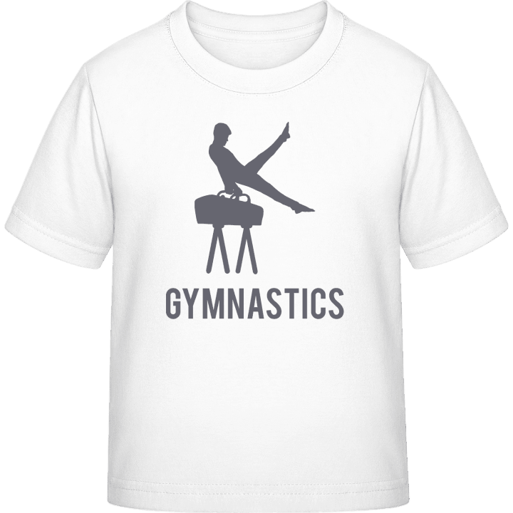 Gymnastics Side Horse T-shirt för barn contain pic