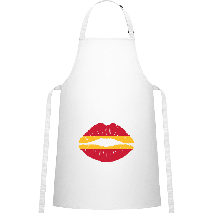 Spanish Kiss Flag Förkläde för matlagning contain pic