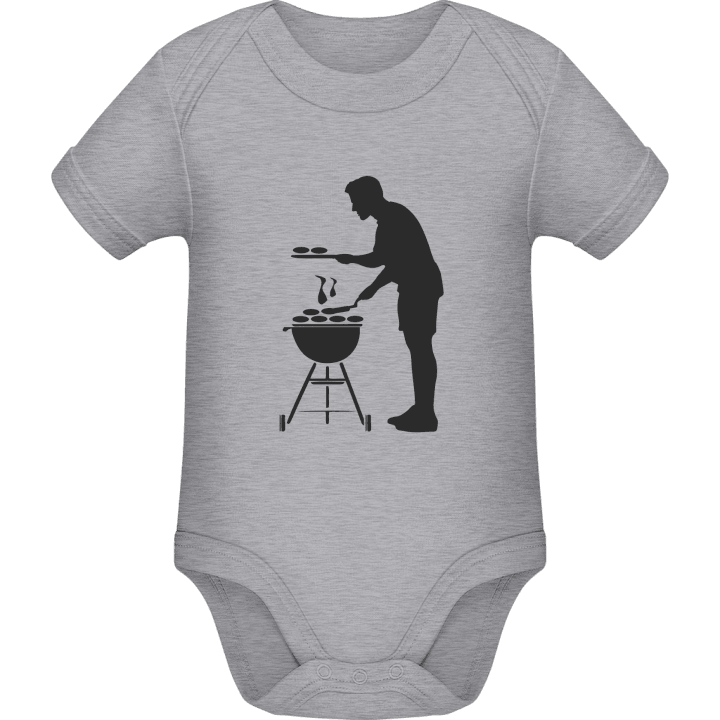 Griller Silhouette Baby Romper contain pic