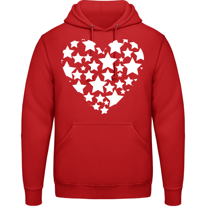 Stars in Heart Hoodie contain pic