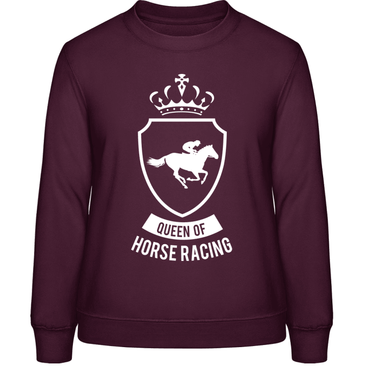 Queen Of Horse Racing Frauen Sweatshirt contain pic