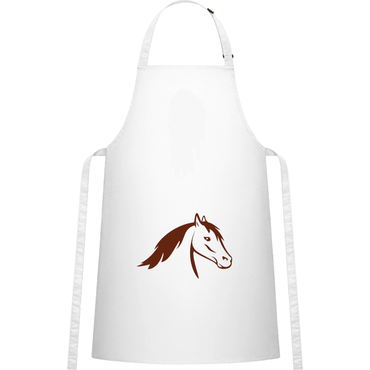 Horse Head Illustration Forklæde til madlavning 0 image