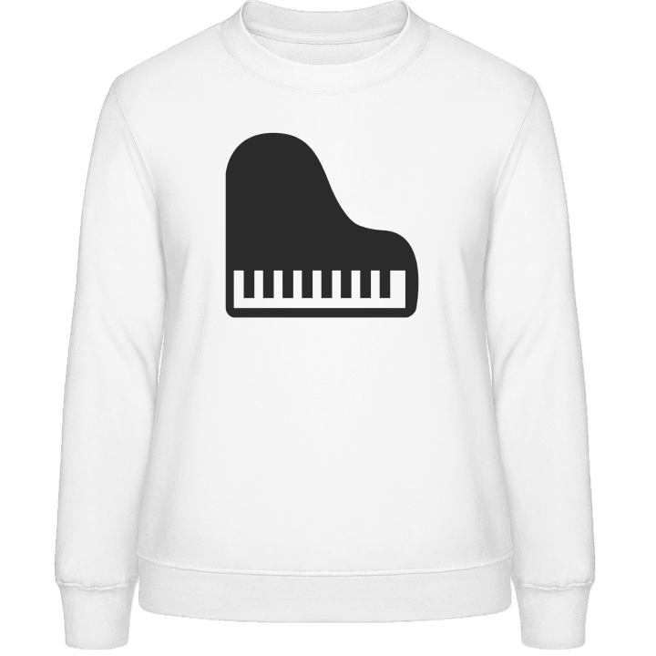 Piano Symbol Sweatshirt för kvinnor contain pic