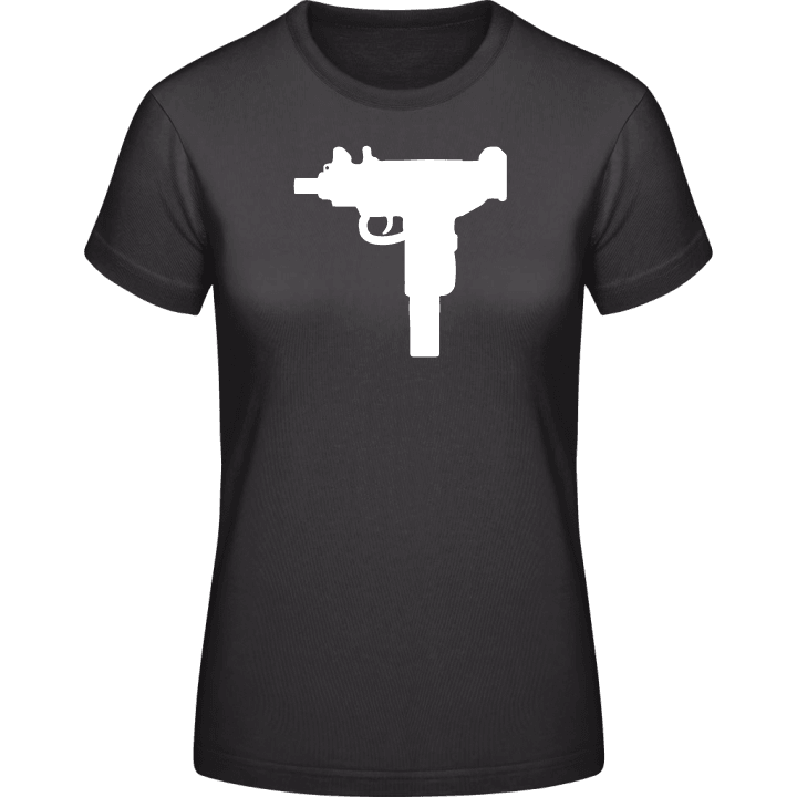 Uzi Machinegun Camiseta de mujer contain pic