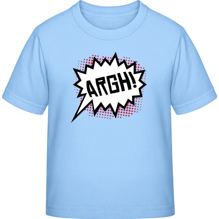 Argh Comic T-shirt til børn 0 image