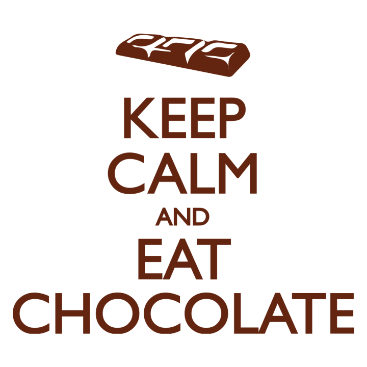Keep calm and eat Chocolate Vrouwen Sweatshirt 0 image