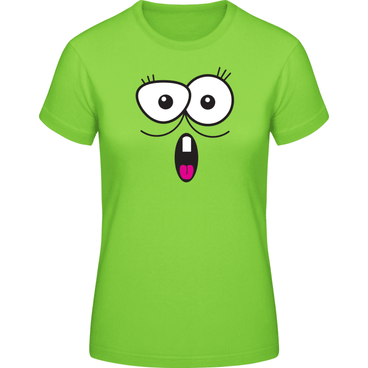 Comic Face Monster Frauen T-Shirt 0 image