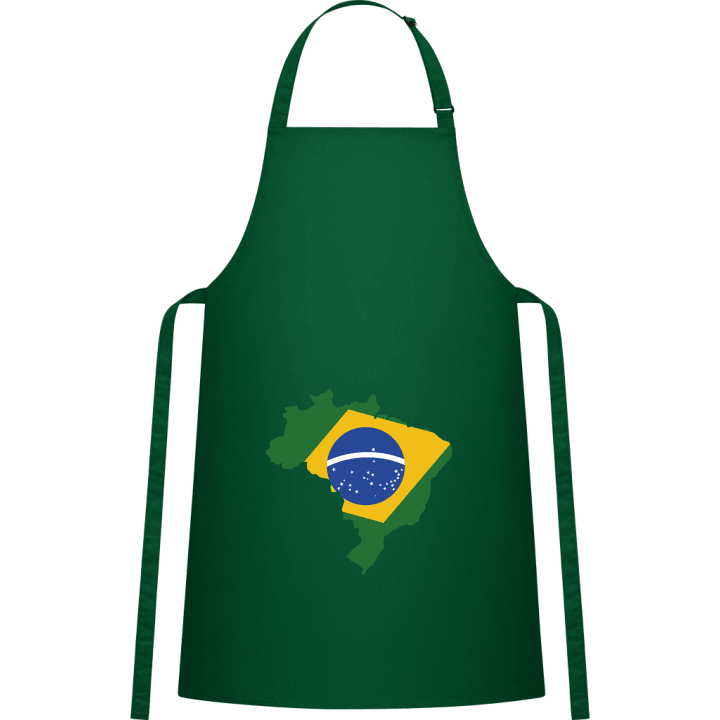 Brazil Map Kitchen Apron contain pic