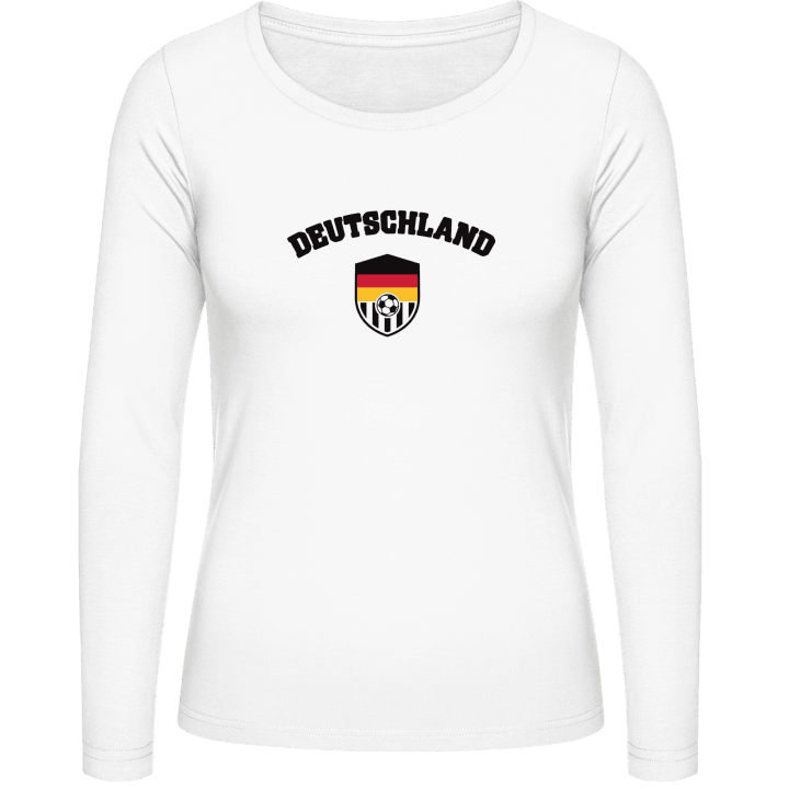 Deutschland Fan Frauen Langarmshirt 0 image