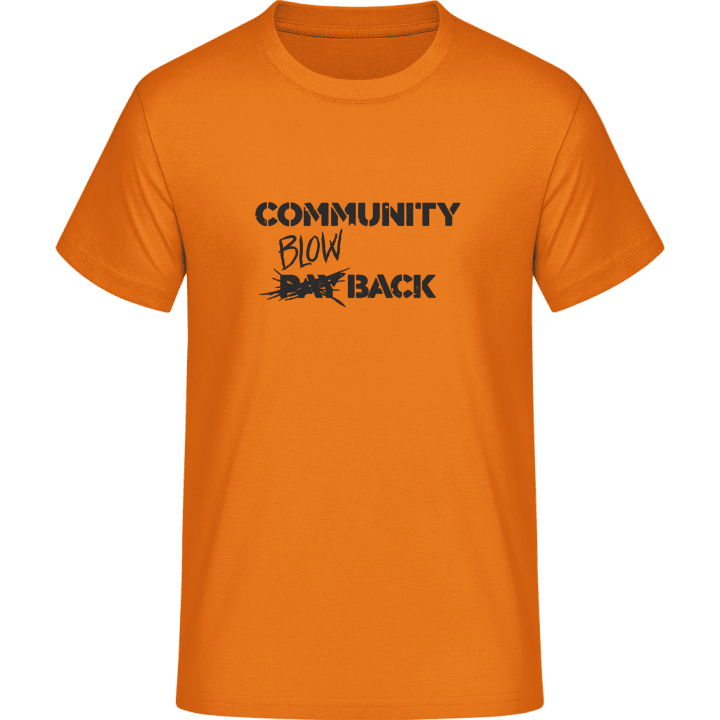 Community Blow Back T-skjorte 0 image