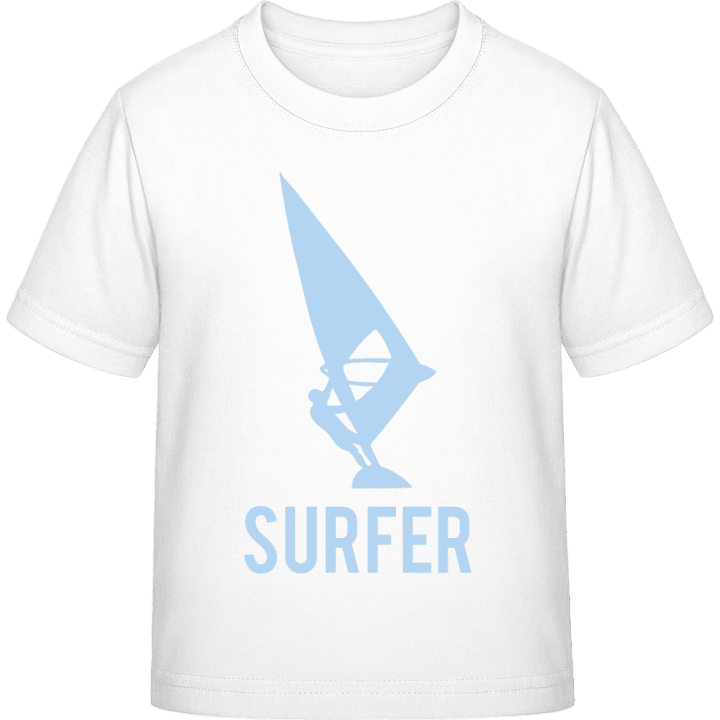 Wind Surfer T-skjorte for barn contain pic
