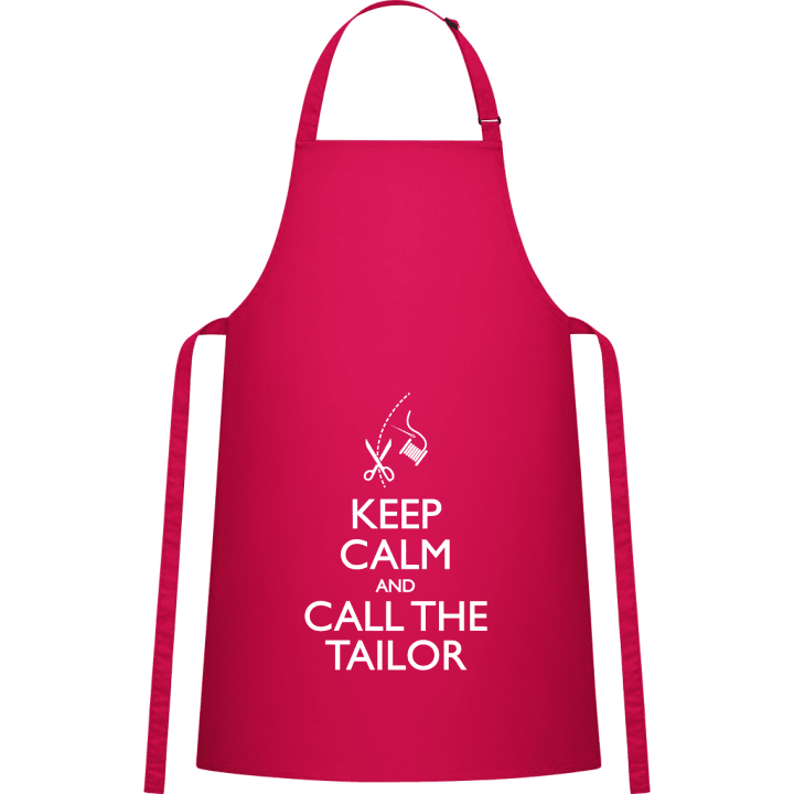 Keep Calm And Call The Tailor Delantal de cocina contain pic